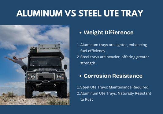 Aluminum vs Steel Ute Tray: Durability, Weight, and Cost